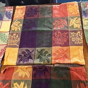 8 - 100% Cotton Napkins, Fall Autumn Thanksgiving